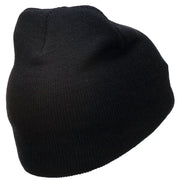 General Embroidered Short Beanie