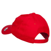 Congo Flag Embroidered Unstructured Cap