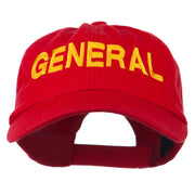 US GENERAL Embroidered Low Profile Washed Cap