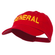 US GENERAL Embroidered Low Profile Washed Cap