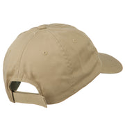 Gold Sun Embroidered Low Profile Washed Cap