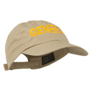 US GENERAL Embroidered Low Profile Washed Cap