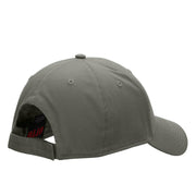 Golf Ball and Club Embroidered Solid Cotton Twill Low Profile Cap