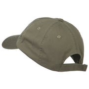 Gold Sun Embroidered Low Profile Washed Cap