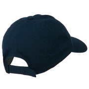 Gold Sun Embroidered Low Profile Washed Cap