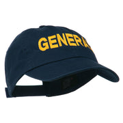 US GENERAL Embroidered Low Profile Washed Cap