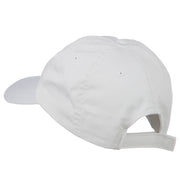 Gold Sun Embroidered Low Profile Washed Cap