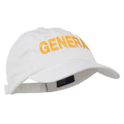 US GENERAL Embroidered Low Profile Washed Cap