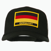 Germany Flag Patched Mesh Cap