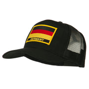 Germany Flag Patched Mesh Cap