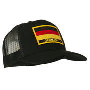 Germany Flag Patched Mesh Cap