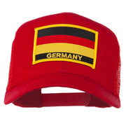 Germany Flag Patched Mesh Cap