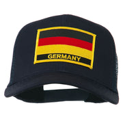 Germany Flag Patched Mesh Cap