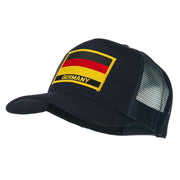 Germany Flag Patched Mesh Cap