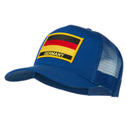 Germany Flag Patched Mesh Cap