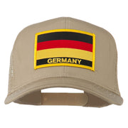 Germany Flag Patched Mesh Cap