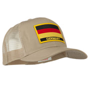 Germany Flag Patched Mesh Cap