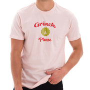 Grinch Please Pun Cotton Short Sleeve Graphic Shirt