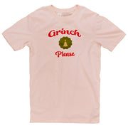 Grinch Please Pun Cotton Short Sleeve Graphic Shirt