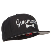 Groomsman Bow Tie Embroidered Cotton Snapback