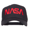 NASA Logo Font Embroidered Cap