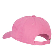 Georgia Rosa Laevigata with Map Embroidered Unstructured Washed Cap