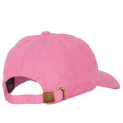 Georgia Rosa Laevigata with Map Embroidered Unstructured Washed Cap