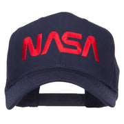 NASA Logo Font Embroidered Cap