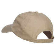 Golf Club Ball Crest Embroidered Washed Cap