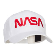 NASA Logo Font Embroidered Cap