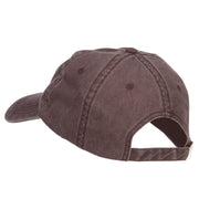 Golf Club Ball Crest Embroidered Washed Cap