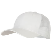 6 Panel High Profile Cotton Mesh Cap