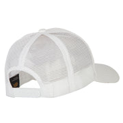 6 Panel High Profile Cotton Mesh Cap