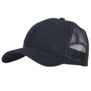 6 Panel High Profile Cotton Mesh Cap