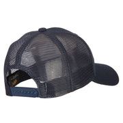 6 Panel High Profile Cotton Mesh Cap