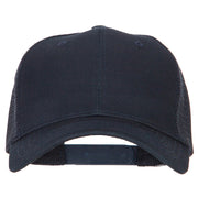 6 Panel High Profile Cotton Mesh Cap