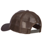 6 Panel High Profile Cotton Mesh Cap