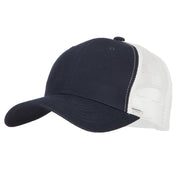 6 Panel High Profile Cotton Mesh Cap