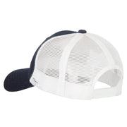 6 Panel High Profile Cotton Mesh Cap