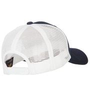 6 Panel High Profile Cotton Mesh Cap