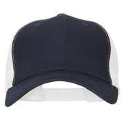 6 Panel High Profile Cotton Mesh Cap