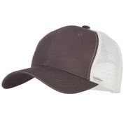 6 Panel High Profile Cotton Mesh Cap