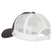 6 Panel High Profile Cotton Mesh Cap