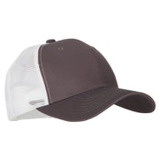 6 Panel High Profile Cotton Mesh Cap