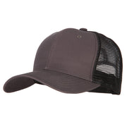 6 Panel High Profile Cotton Mesh Cap