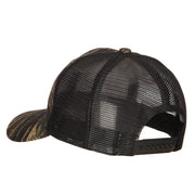 6 Panel High Profile Cotton Mesh Cap