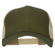 6 Panel High Profile Cotton Mesh Cap