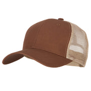 6 Panel High Profile Cotton Mesh Cap