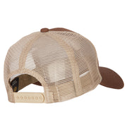 6 Panel High Profile Cotton Mesh Cap