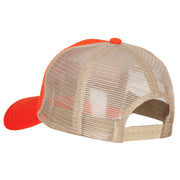 6 Panel High Profile Cotton Mesh Cap